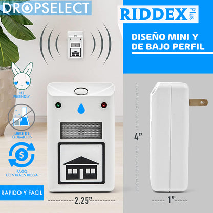 Repelente Ultrasónico Riddex plus.