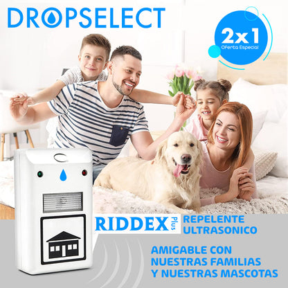 Repelente Ultrasónico Riddex plus.