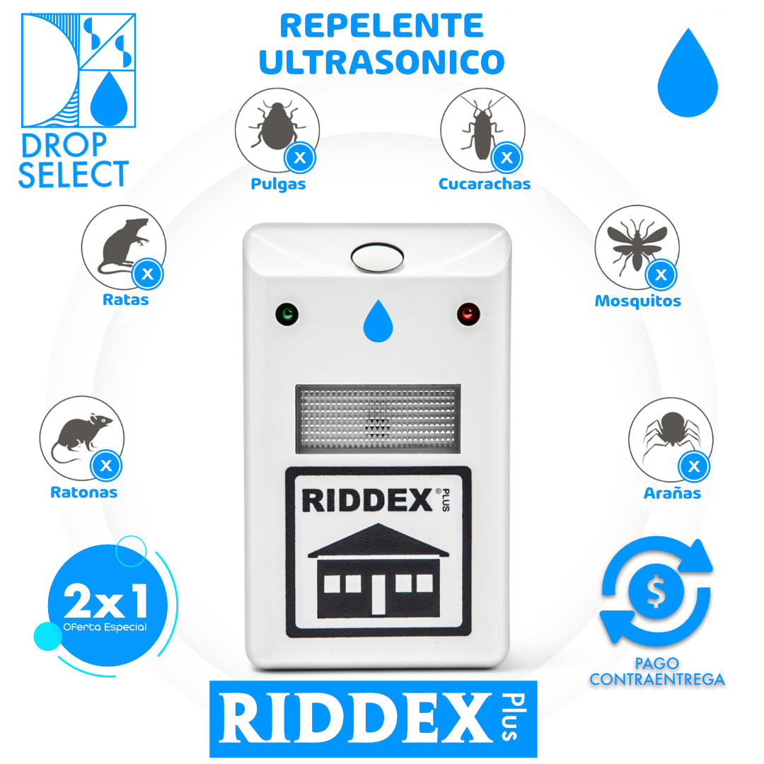 Repelente Ultrasónico Riddex plus.