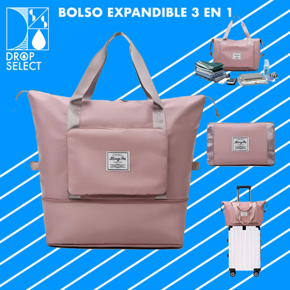 Bolso expansible 3 en 1