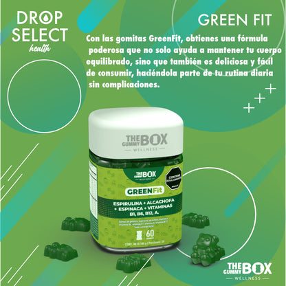 Green fit de gummy box