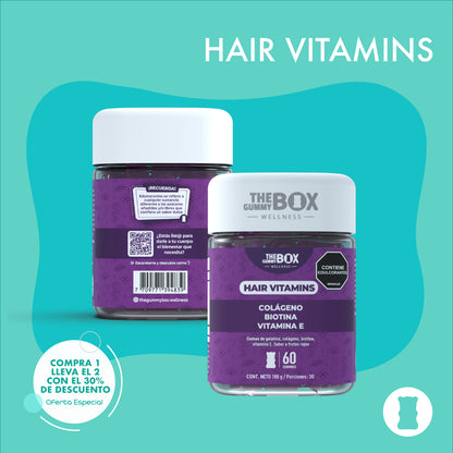 Hair Vitamins de Gummy Box